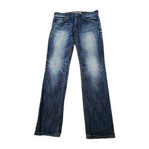 Express Rocco Slim Fit Skinny Leg Stretch Denim Jeans Grunge Mens Size 30x32